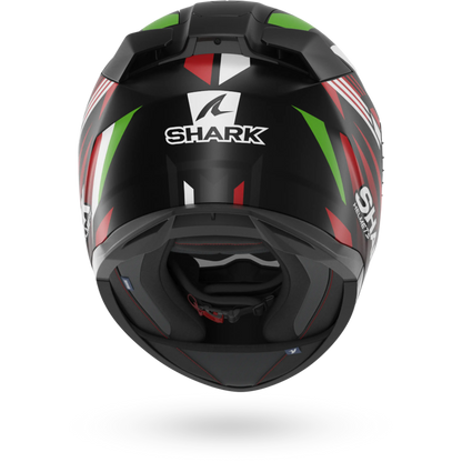 D-SKWAL 3 Firstlap Matte Black Red Green