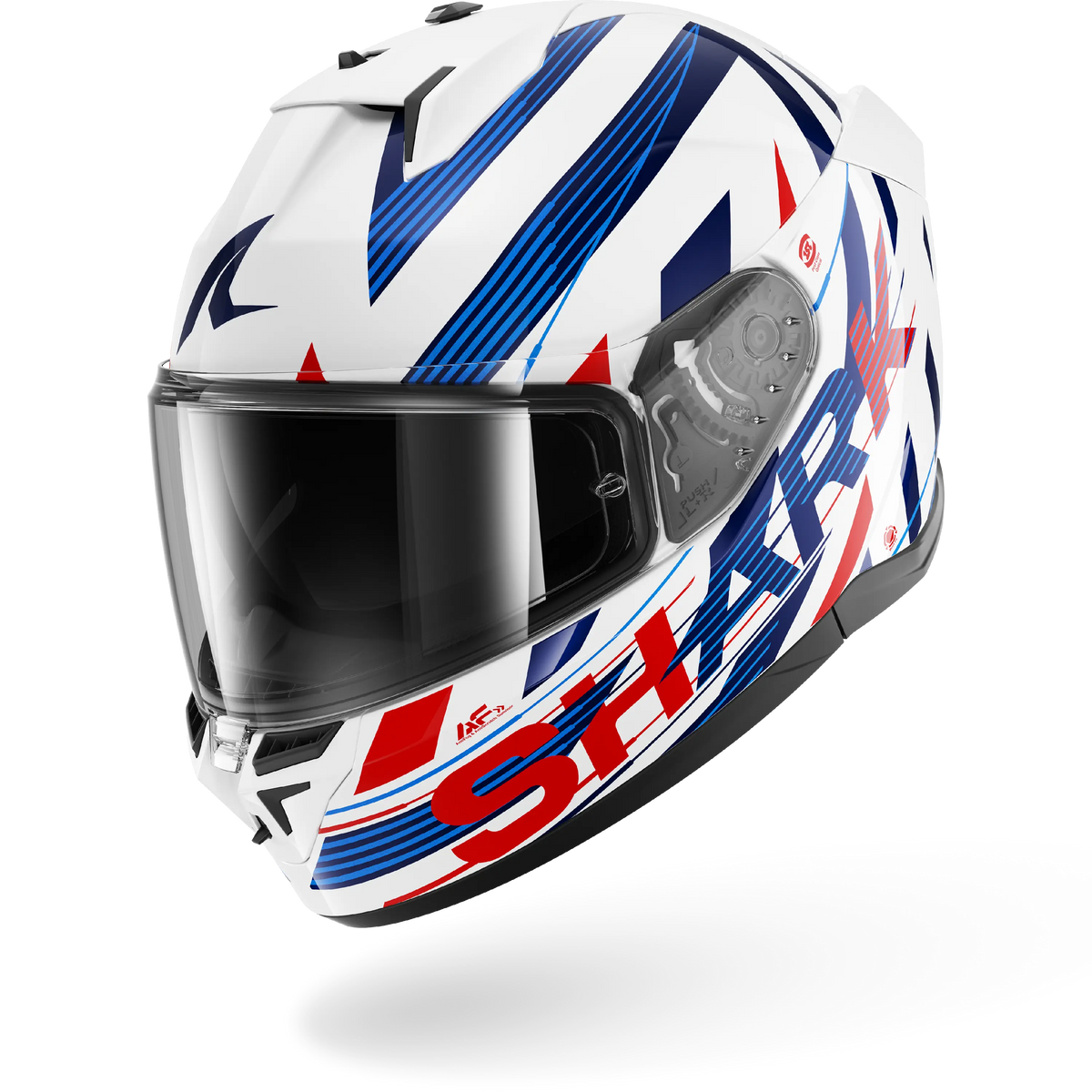D-SKWAL 3 DASHED White Blue Red