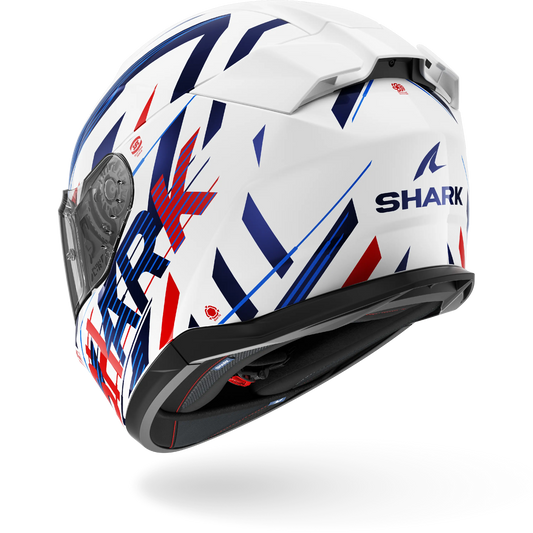 D-SKWAL 3 DASHED White Blue Red