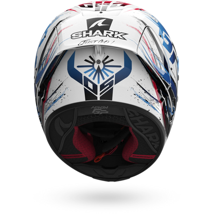 AERON GP FIM REPLICA ZARCO SIGNATURE White Black Blue