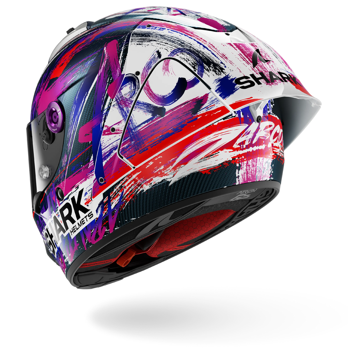 AERON GP FIM RACING #1 REPLICA ZARCO SIGNATURE Carbon White Violet