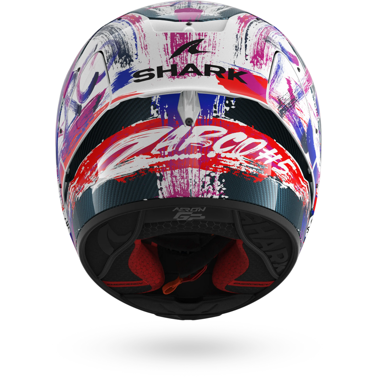 AERON GP FIM RACING #1 REPLICA ZARCO SIGNATURE Carbon White Violet