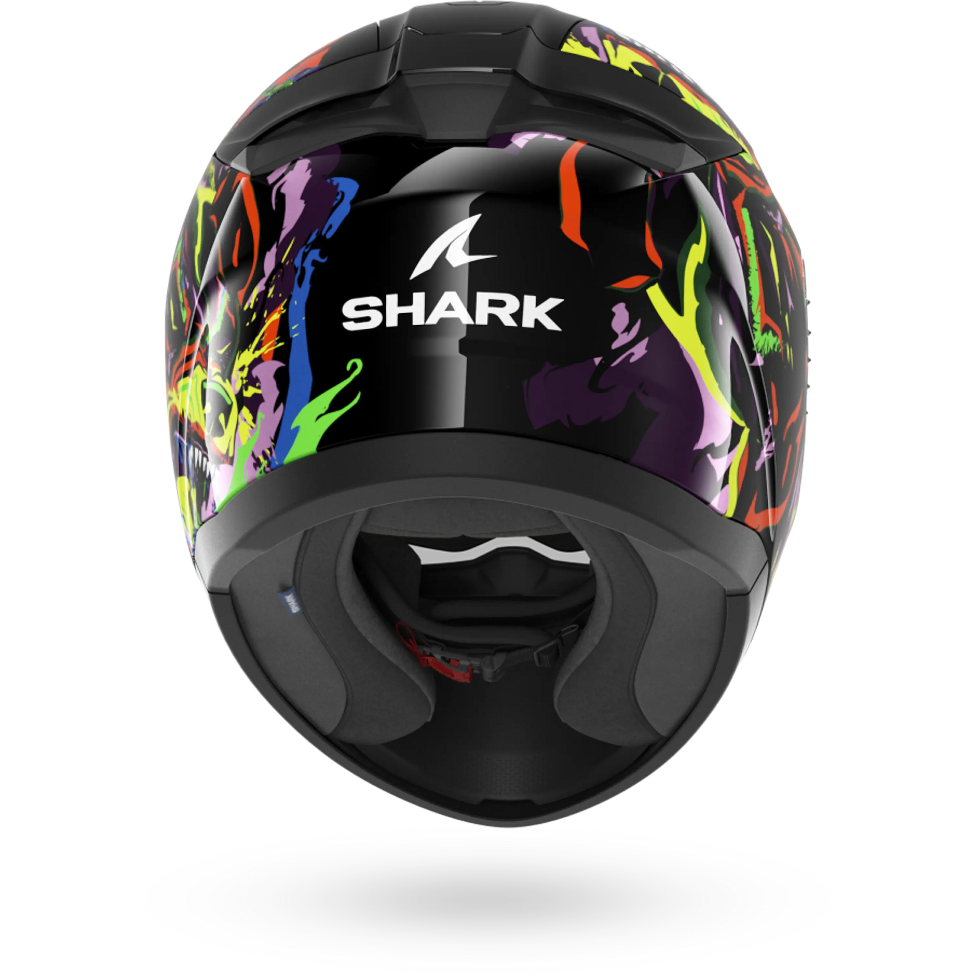 RIDILL 2 Raging Beast Black Violet Yellow – Shark Helmets