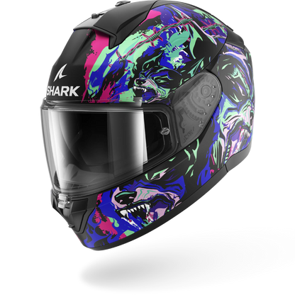 RIDILL 2 Raging Beast Matte Black Violet Green