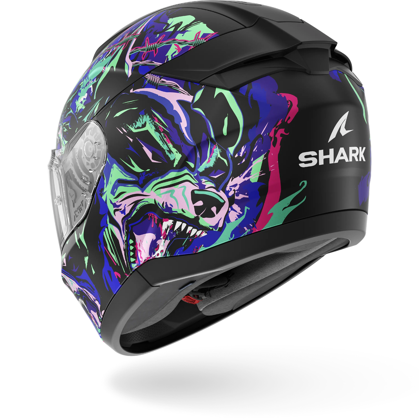 RIDILL 2 Raging Beast Matte Black Violet Green