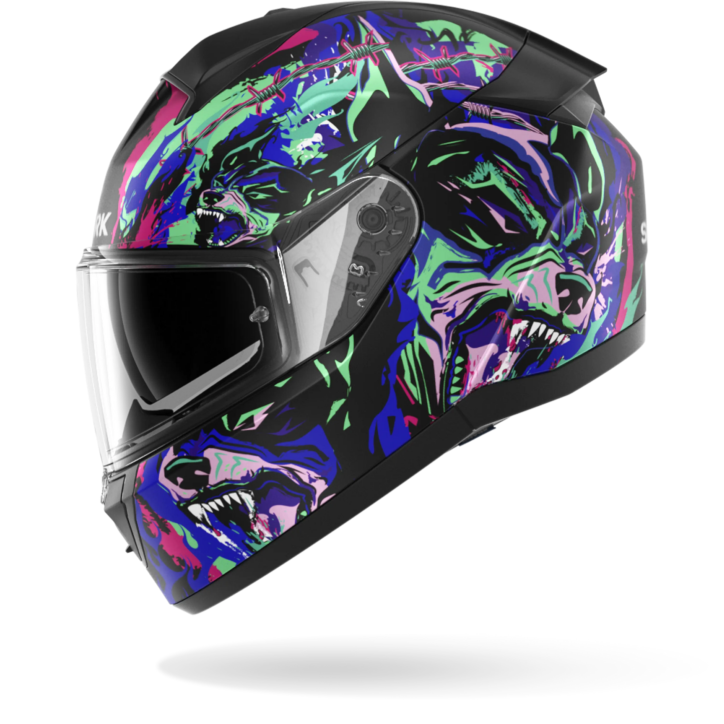 RIDILL 2 Raging Beast Matte Black Violet Green