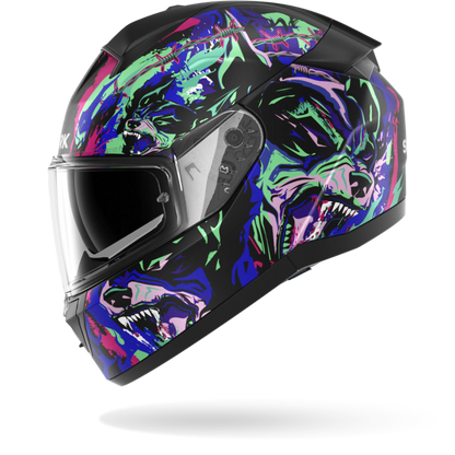 RIDILL 2 Raging Beast Matte Black Violet Green
