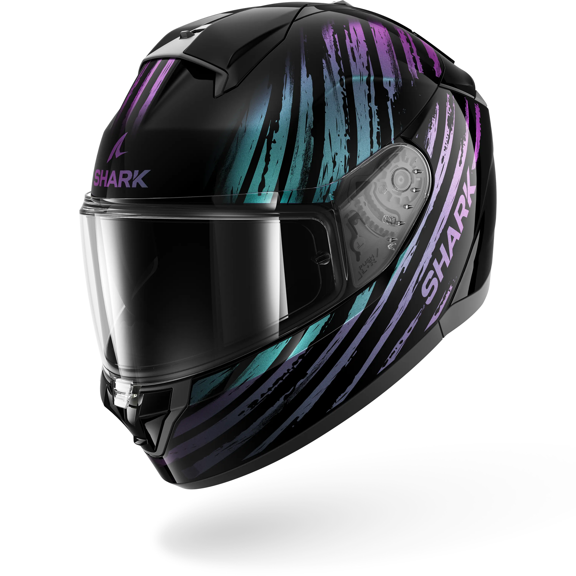 RIDILL 2 Assya Black Glitter Black – Shark Helmets