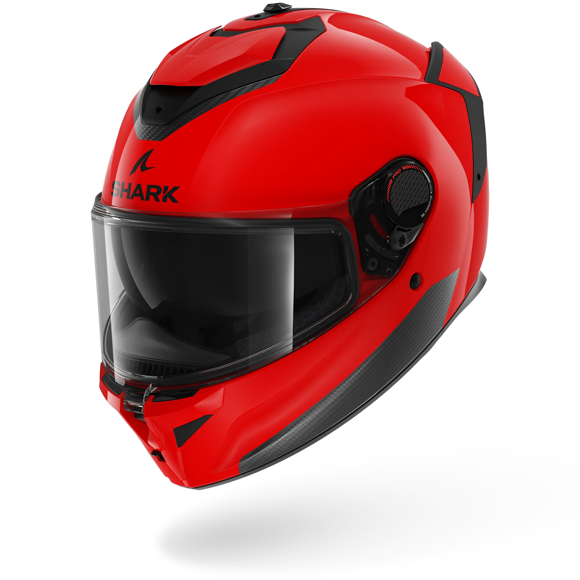 SPARTAN GT PRO CARBON Blank Red – Shark Helmets