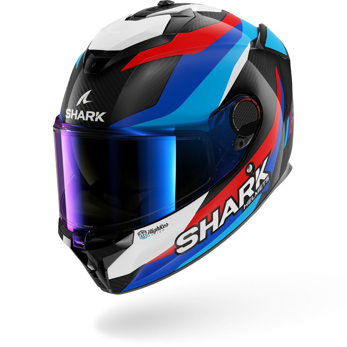 SPARTAN GT PRO CARBON GUINTOLI Carbon Blue Red