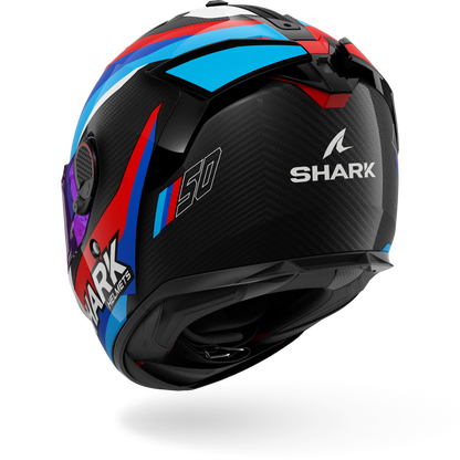 SPARTAN GT PRO CARBON GUINTOLI Carbon Blue Red