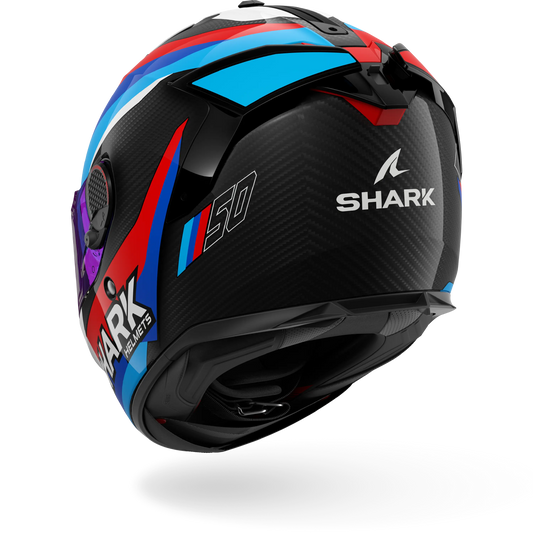 SPARTAN GT PRO CARBON GUINTOLI Carbon Blue Red