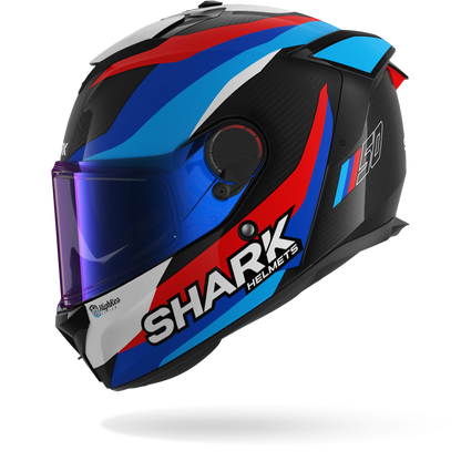 SPARTAN GT PRO CARBON GUINTOLI Carbon Blue Red