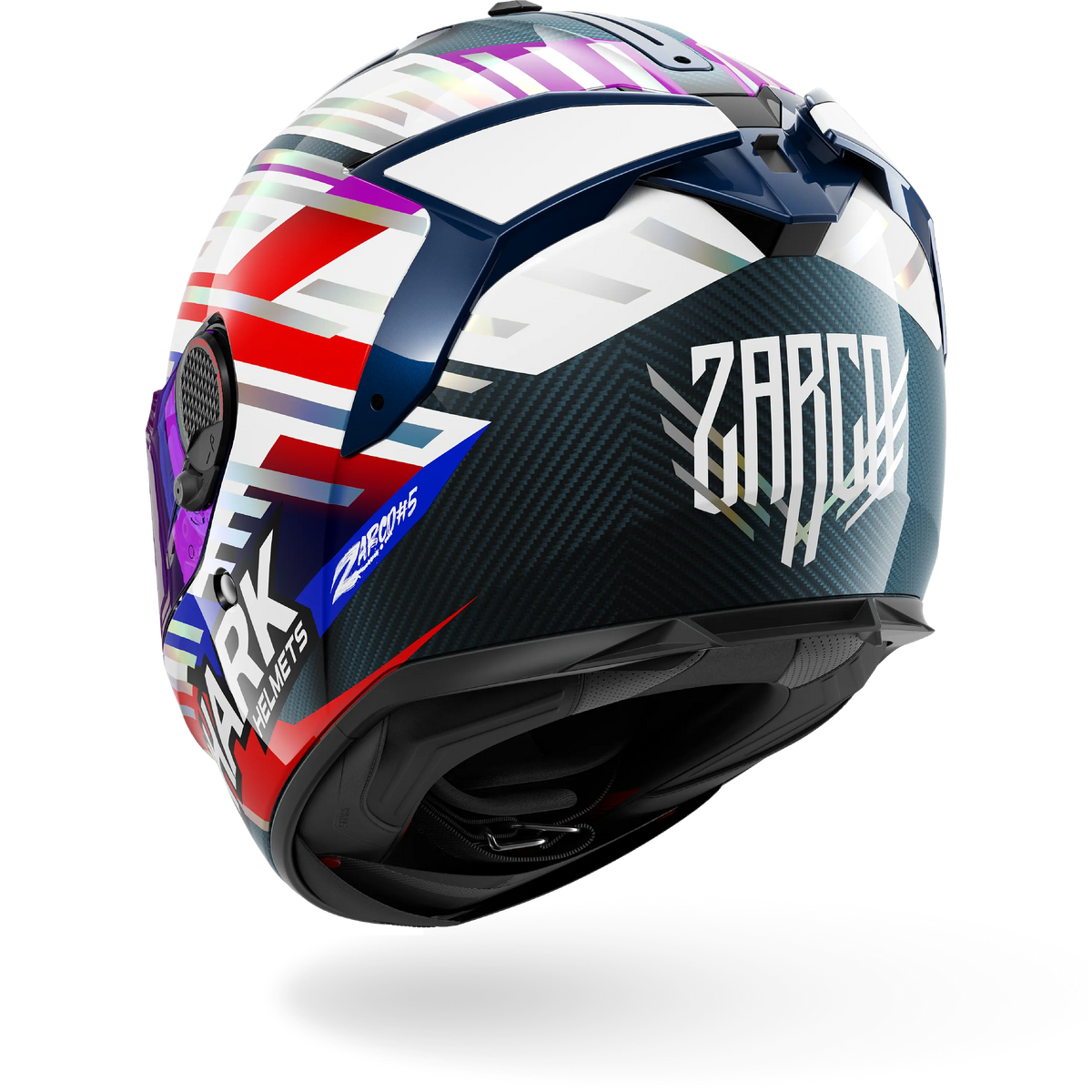 SPARTAN GT PRO CARBON REPLICA ZARCO GP DE FRANCE 2026 Carbon Chrome Red