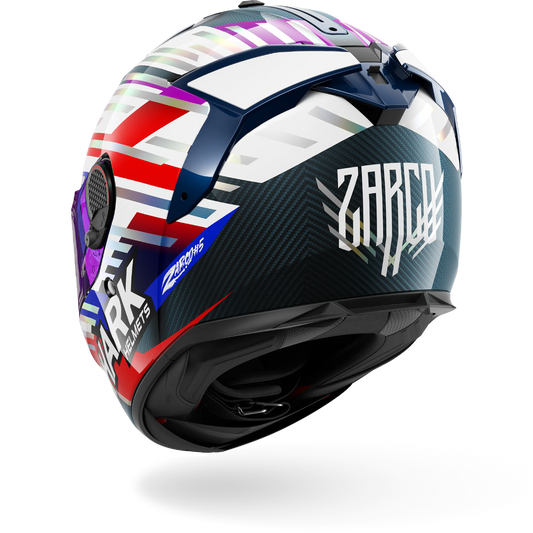 SPARTAN GT PRO CARBON REPLICA ZARCO GP DE FRANCE 2026 Carbon Chrome Red