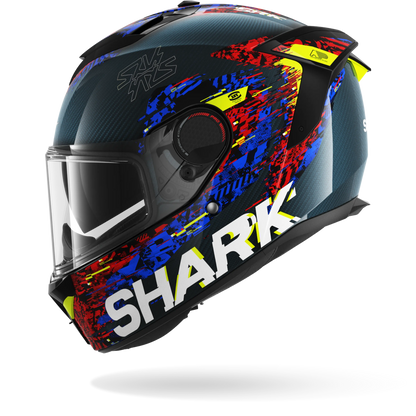 SPARTAN GT PRO CARBON SPEED-VIB Carbon Blue Red