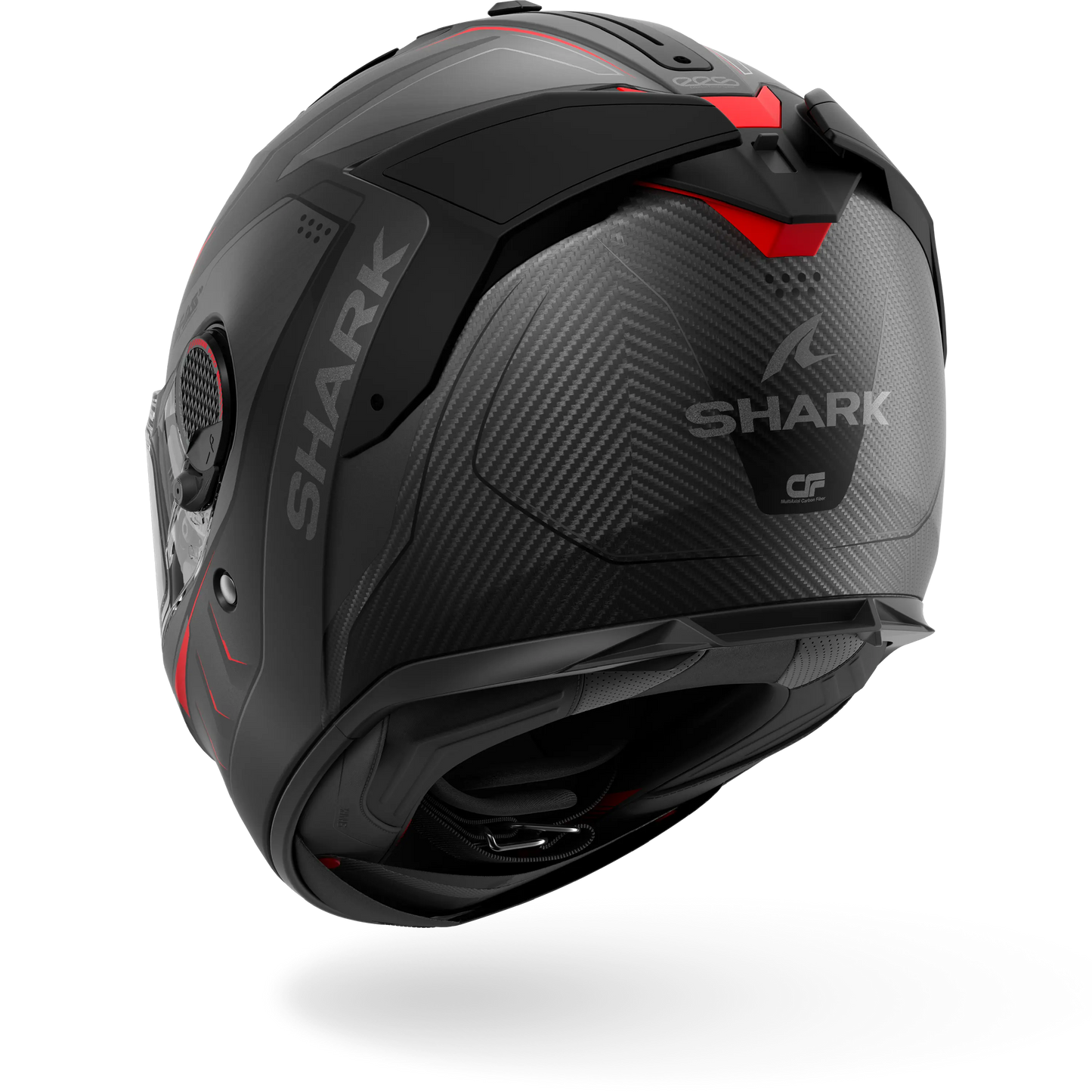 SPARTAN GT PRO CARBON MEKARIUM Mat Carbon Anthracite Red