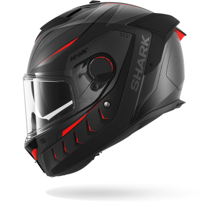 SPARTAN GT PRO CARBON MEKARIUM Mat Carbon Anthracite Red