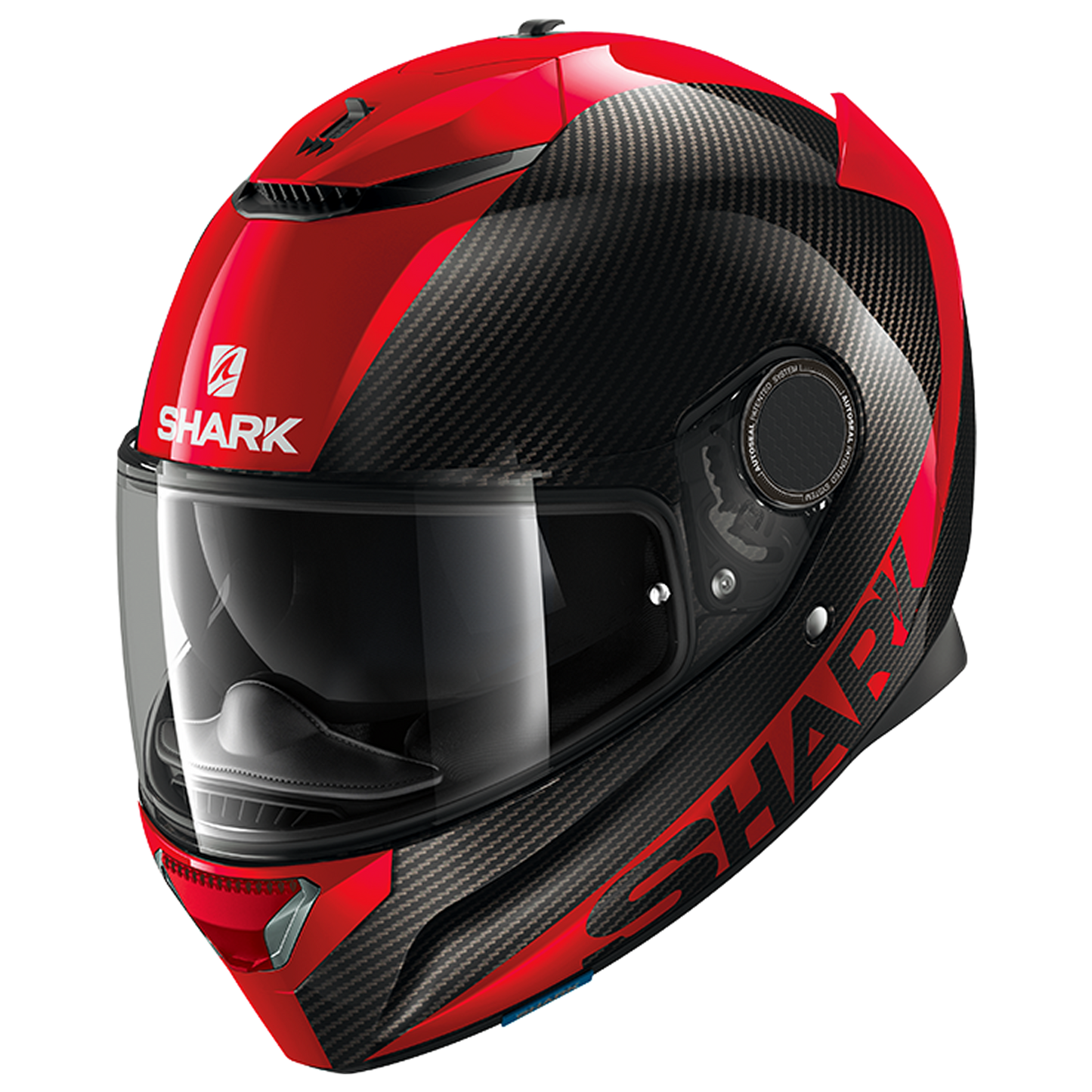 SPARTAN CARBON Skin Carbon Red Red