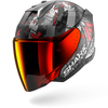 SKWAL I3 JET Hellcat Matte Black Chrome Red