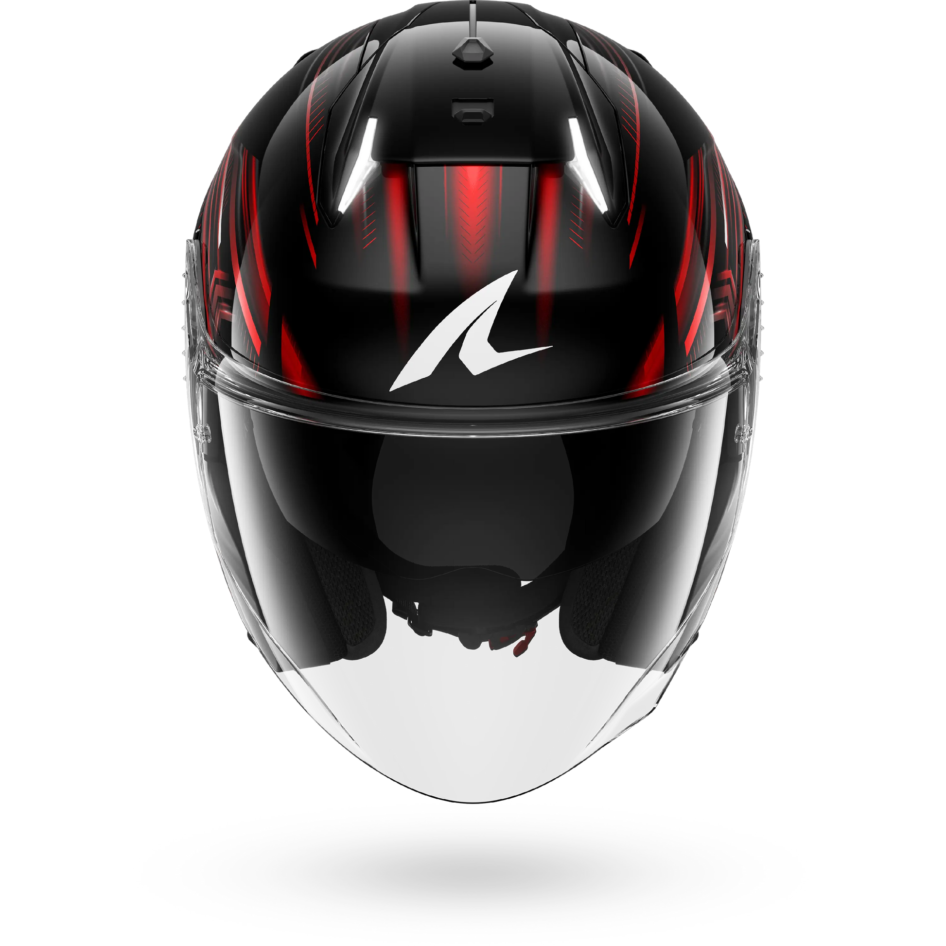 SKWAL i3 JET LIGHT-BLUR Black Red White – Shark Helmets SKWAL i3 JET LIGHT-BLUR Black Red White – Shark Helmets