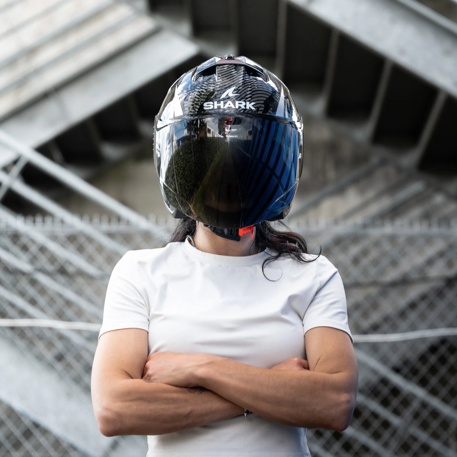 SKWAL JET VENUM Black Chrom Anthracite – Shark Helmets