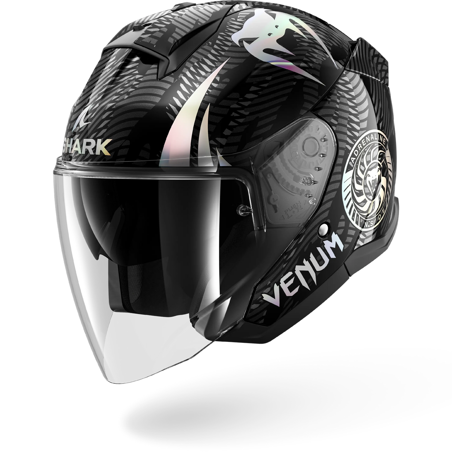 SKWAL JET VENUM Black Chrom Anthracite