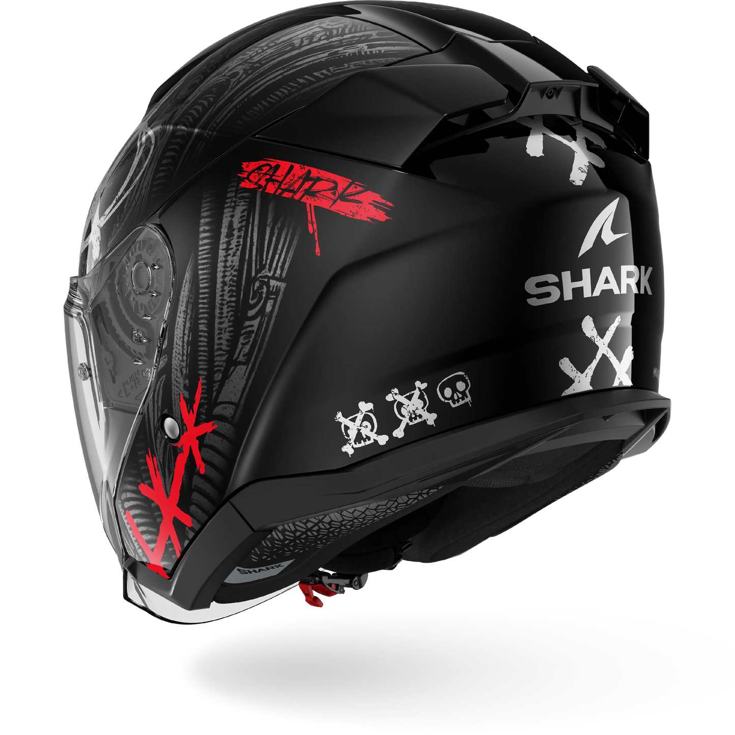 SKWAL JET SHIEVER Black Anthracite Red