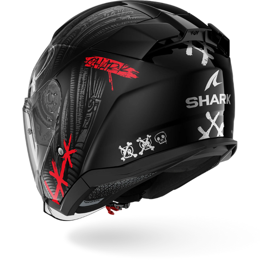 SKWAL JET SHIEVER Black Anthracite Red