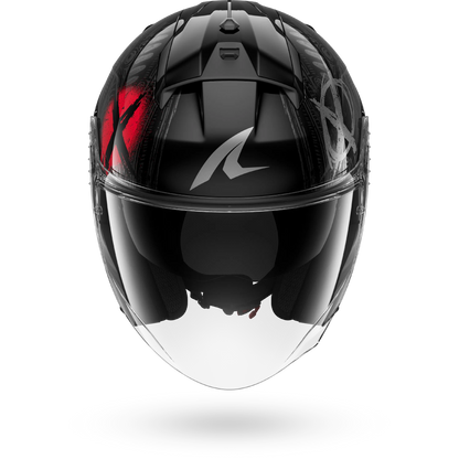 SKWAL JET SHIEVER Black Anthracite Red