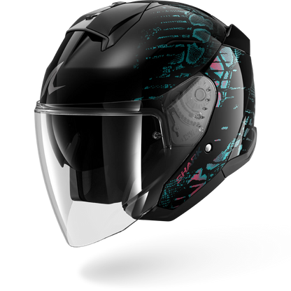 SKWAL JET REPTAIA Black Violet Glitter