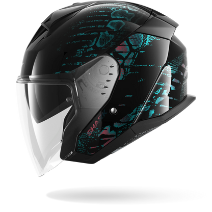 SKWAL JET REPTAIA Black Violet Glitter