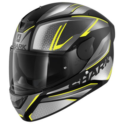 D-SKWAL 2 Daven Matte Black Anthracite Yellow