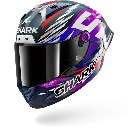 fim motorcycle helmets AERON GP RACING #2 REPLICA ZARCO WINTER TEST 2026 Carbon Anthracit Shark the Pro Star FIM offers not only unparalleled safety The World of Motorcycling- News