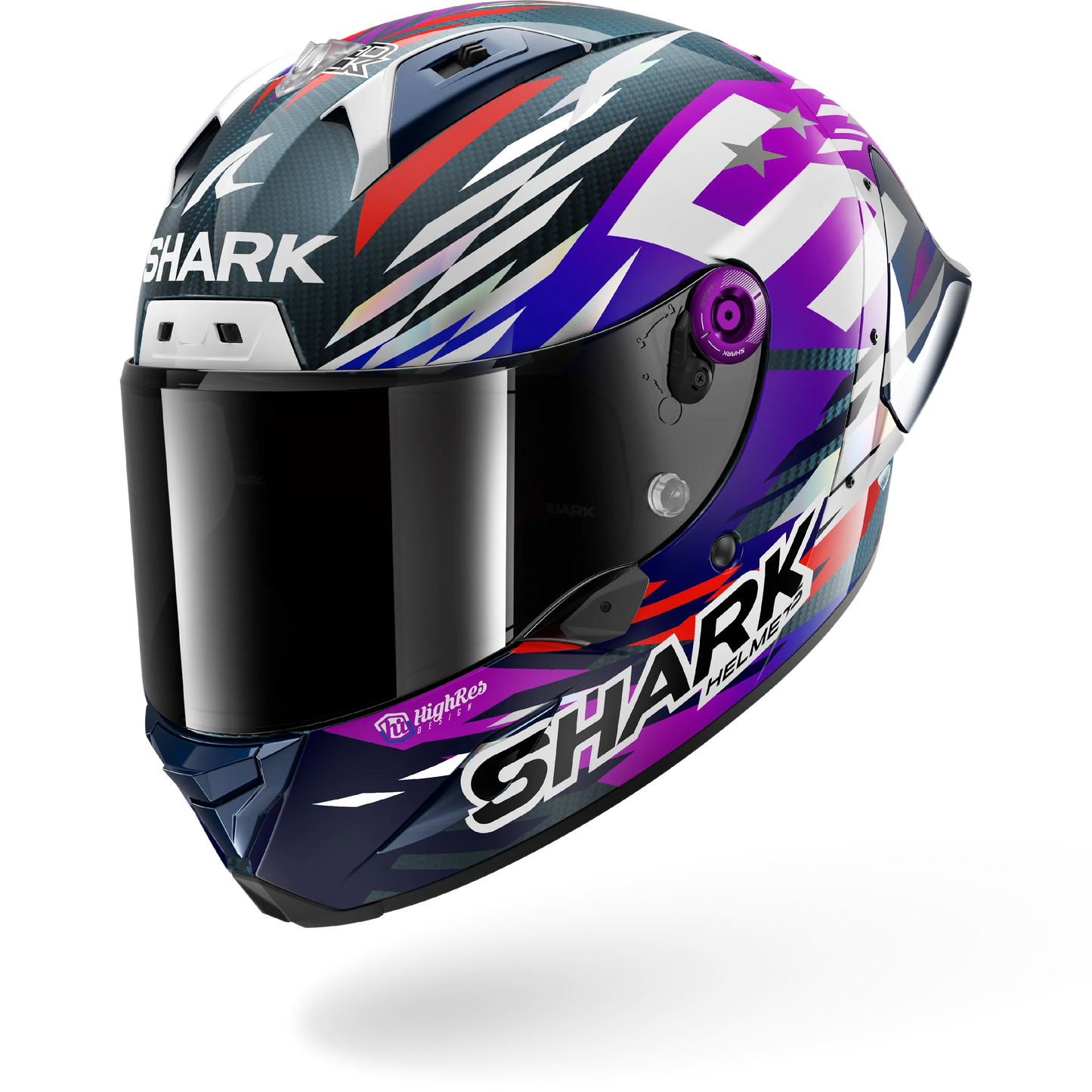 AERON GP FIM RACING #2 REPLICA ZARCO SIGNATURE 2026 Carbon Violet Chrom