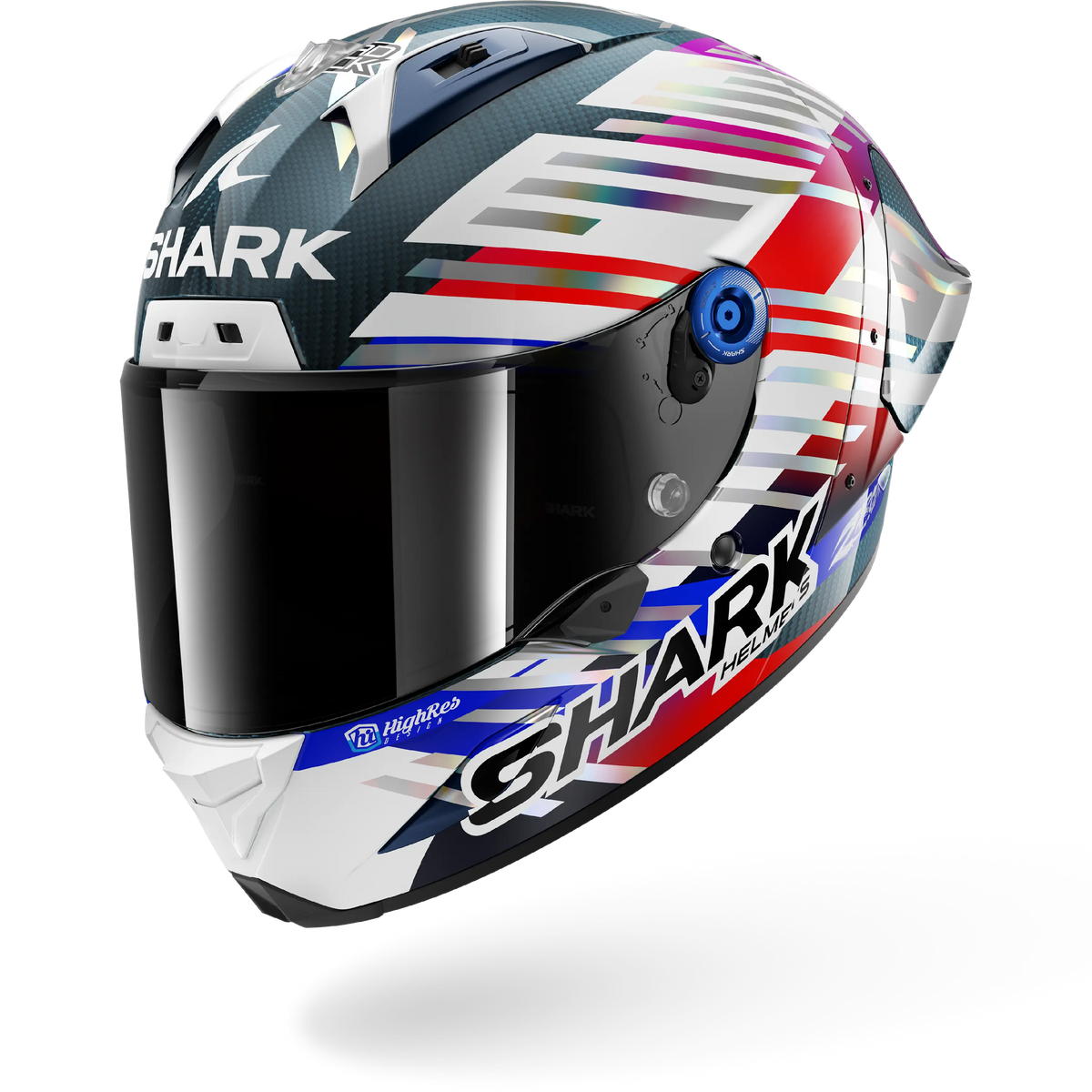 AERON-GP FIM 2 RACING #2 REPLICA ZARCO GP DE FRANCE 2026 Carbon Chrome Red