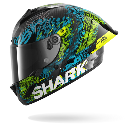 AERON GP FIM RACING #2 SPEED-VIB Carbon Blue Green