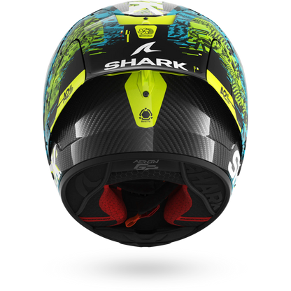 AERON GP FIM RACING #2 SPEED-VIB Carbon Blue Green