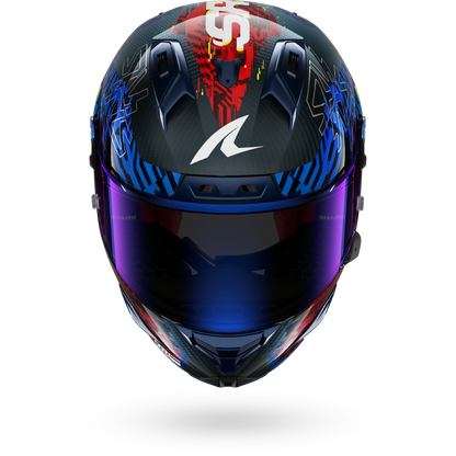 AERON GP FIM RACING #2 SPEED-VIB Carbon Blue Red