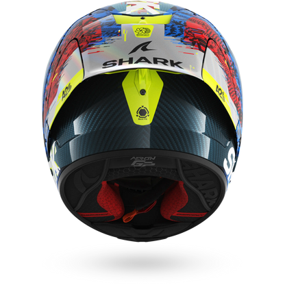 AERON GP FIM RACING #2 SPEED-VIB Carbon Blue Red