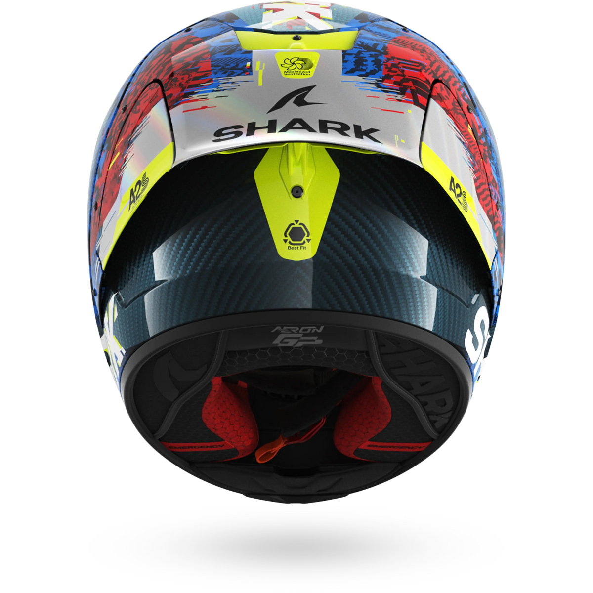AERON-GP FIM 2 SPEED-VIB Carbon Blue Red