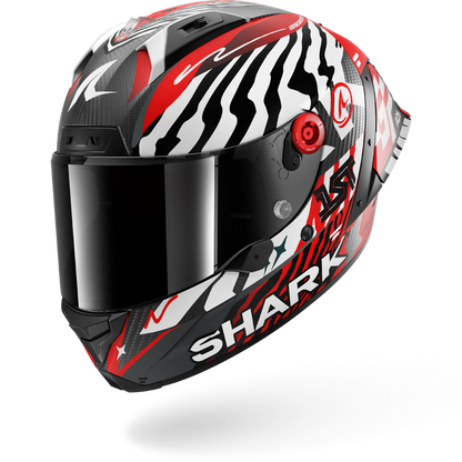 AERON GP FIM RACING #2 SPEED-FANCY Mat Carbon White Red