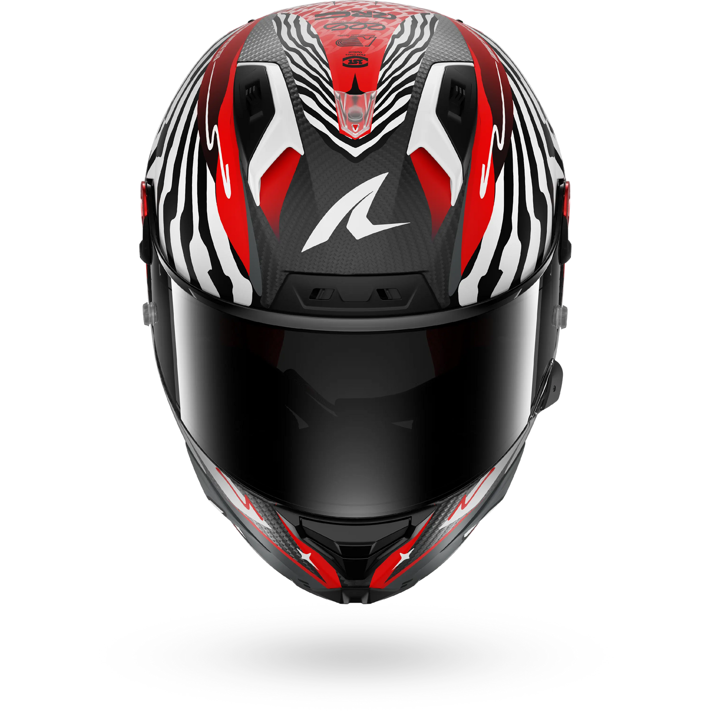 AERON GP FIM RACING #2 SPEED-FANCY Mat Carbon White Red