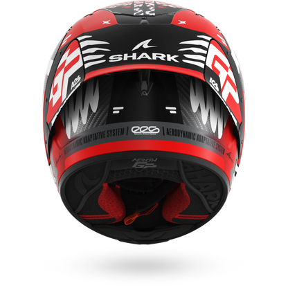 AERON GP FIM RACING #2 SPEED-FANCY Mat Carbon White Red