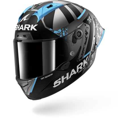 AERON-GP FIM 2 RACING #2 REPLICA RAUL FERNANDEZ WINTER TEST Anthracite Blue Silver