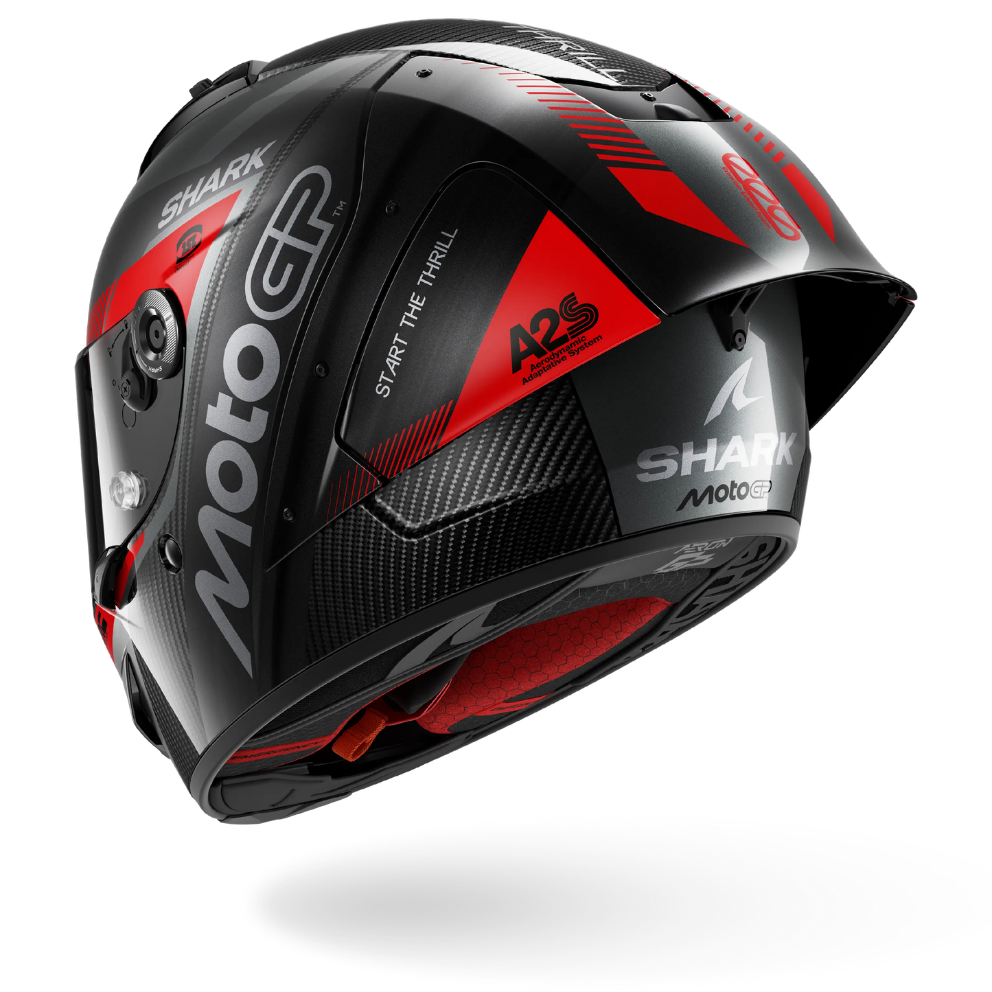 AERON GP FIM RACING #2 MOTOGP Carbon Anthracite Red