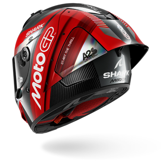 AERON-GP FIM 2 MOTOGP Carbon Red Chrom