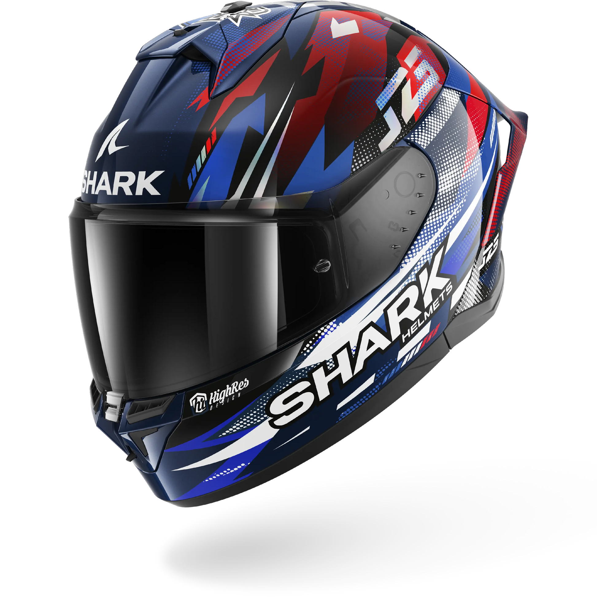 SKWAL CUP REPLICA ZARCO FRENCH GP Blue Chrome Red – Shark Helmets SKWAL CUP REPLICA ZARCO FRENCH GP Blue Chrome Red – Shark Helmets