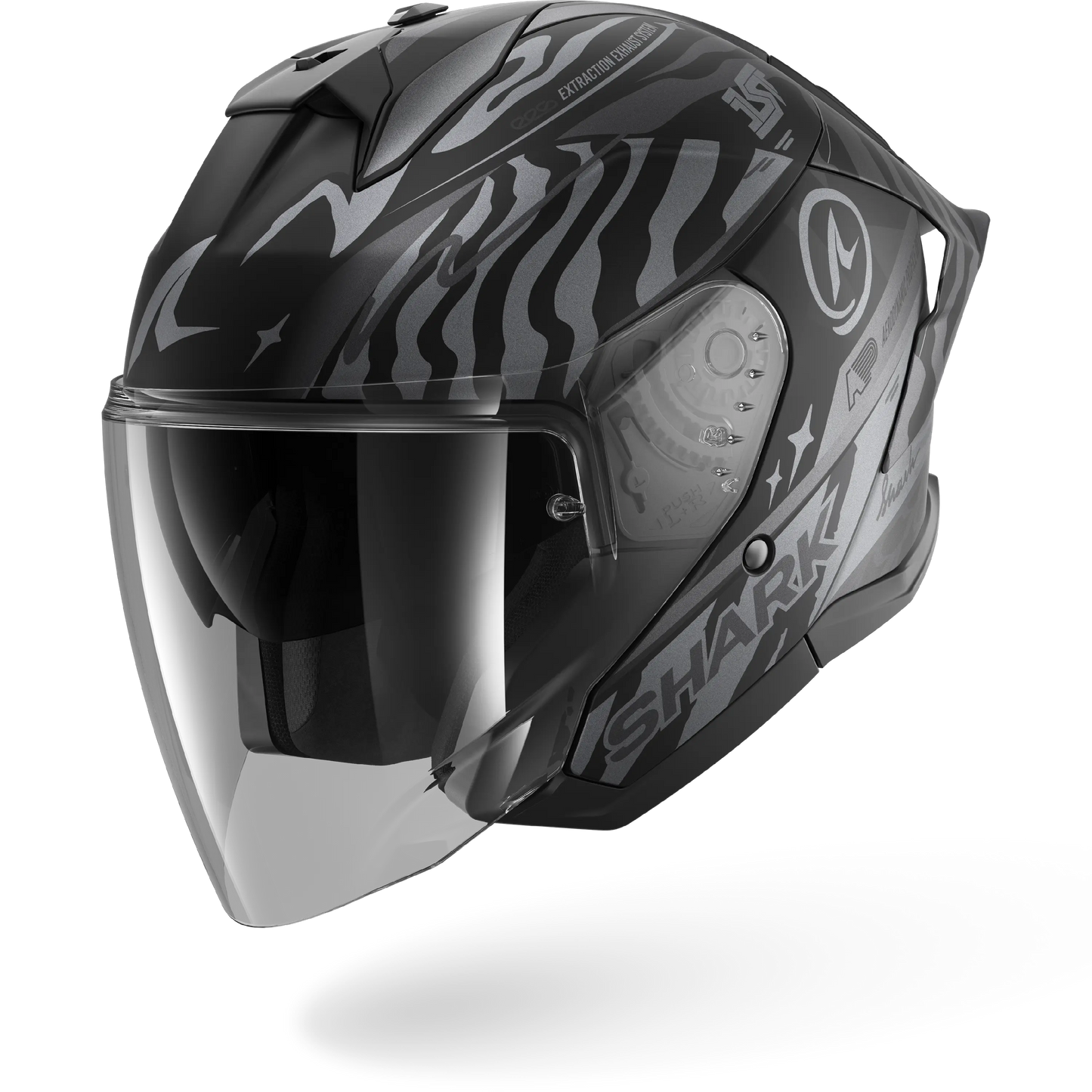 SKWAL JET CUP SPEED-FANCY Mat Black Anthracite Silver