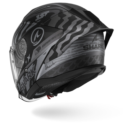 SKWAL JET CUP SPEED-FANCY Mat Black Anthracite Silver